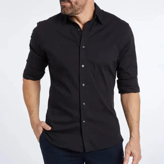 Slim Fit Hemd mit Speziellem Reißverschluss