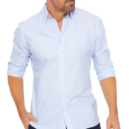 Slim Fit Hemd mit Speziellem Reißverschluss
