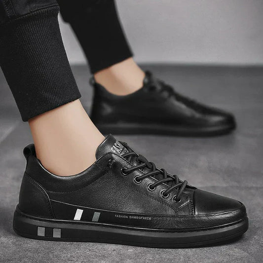 Elegante Sneaker aus echtem Leder